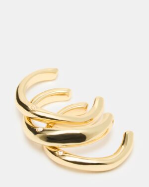 Toe Ring Set Gold