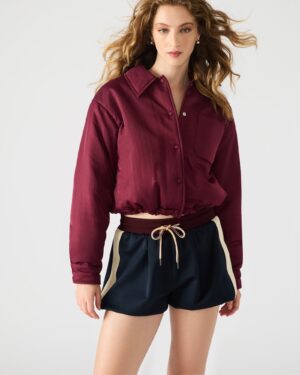 Selma Jacket Wine