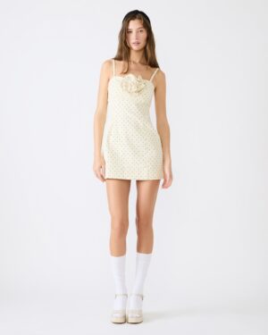 Peony Dress Pristine Ivory