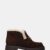 CHOCOLATE BROWN SUEDE