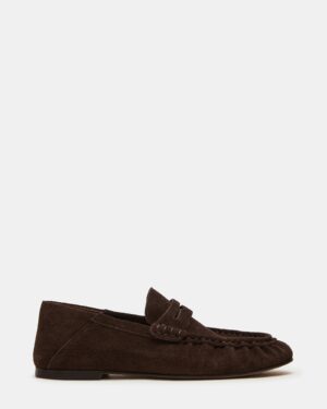 Roger Chocolate Brown Suede