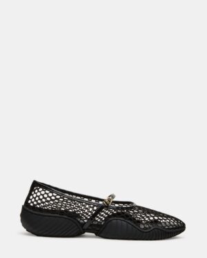 Vickee Black Mesh