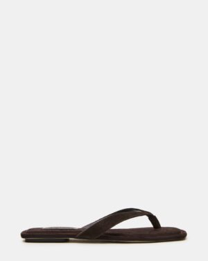 Trella Brown Suede